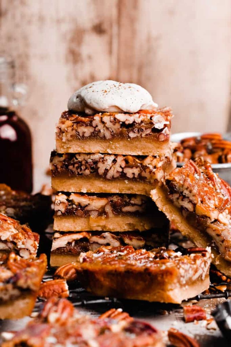 Maple Pecan Pie Bars