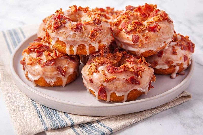 Maple-Bacon Donuts