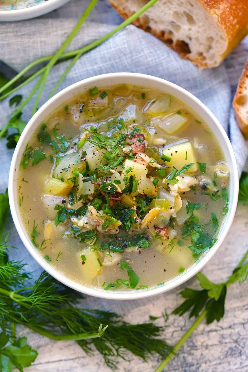 Rhode Island Clear Chowder