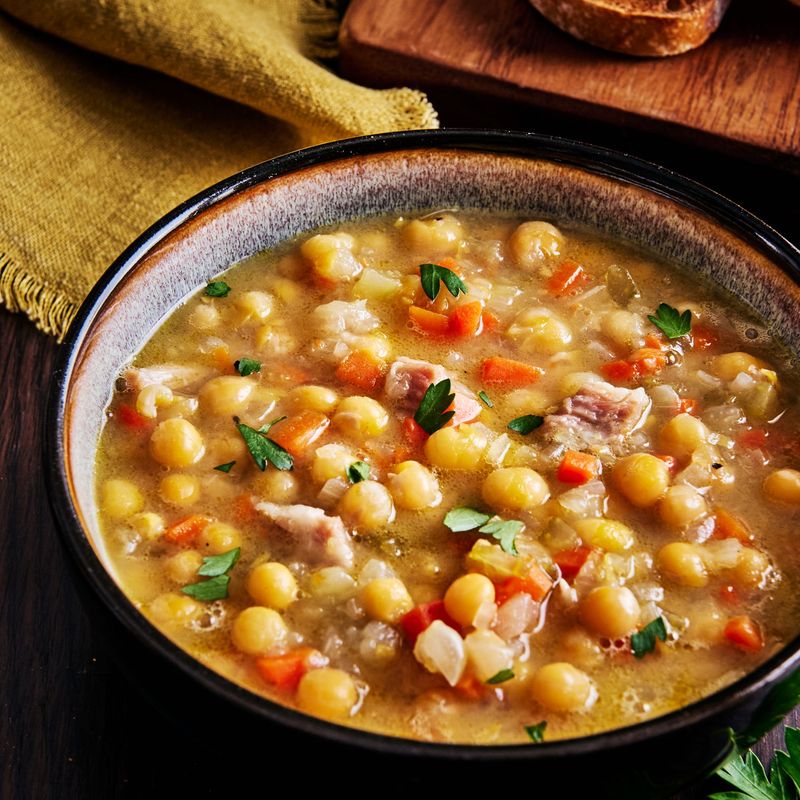 Split Pea Soup With Yellow Peas