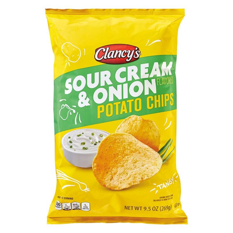 Clancy's Sour Cream & Onion Chips