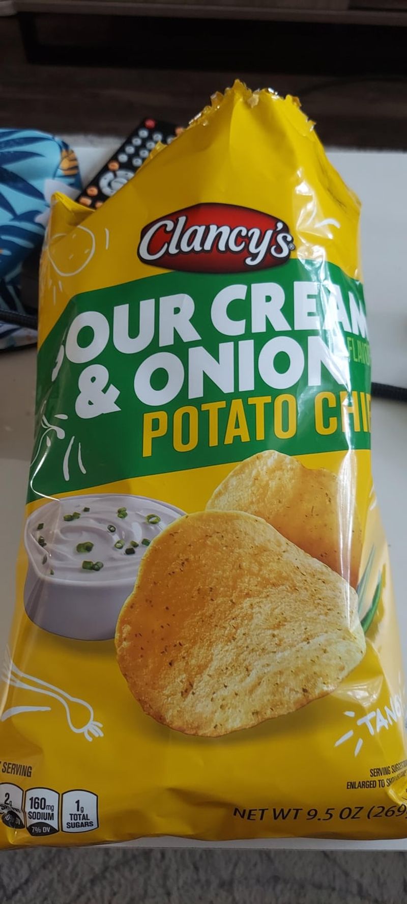 Clancy's Cheddar & Sour Cream Chips