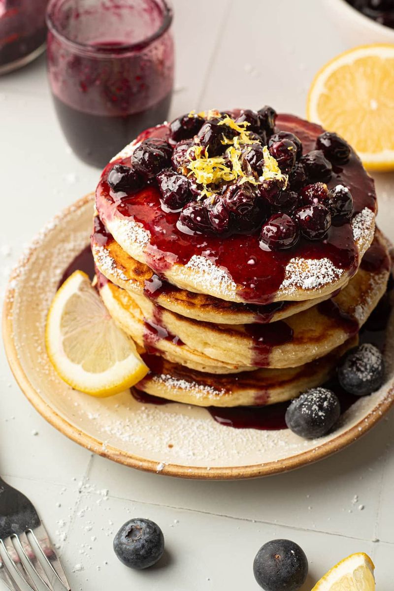 Blueberry Lemon Pancakes