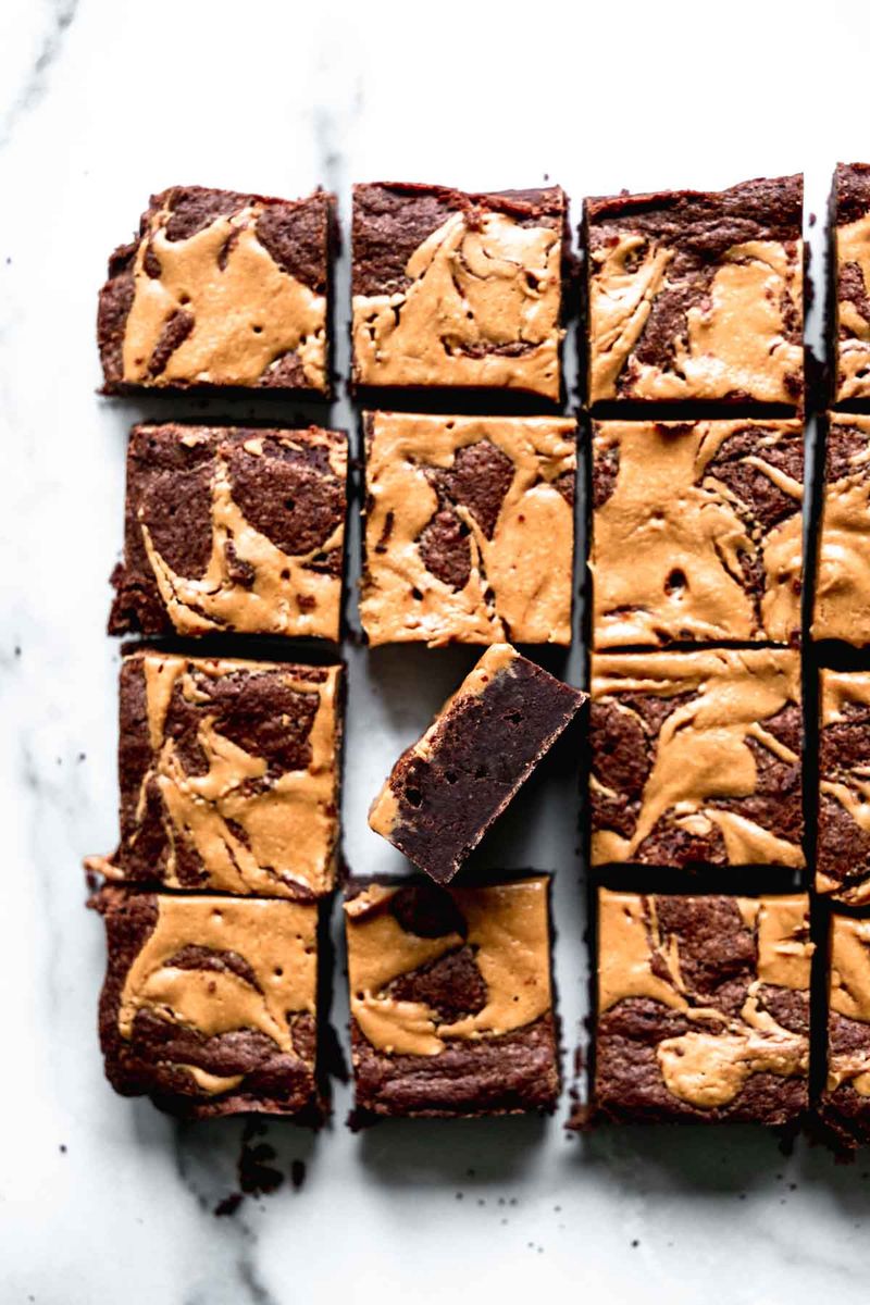 Peanut Butter Swirl Bars