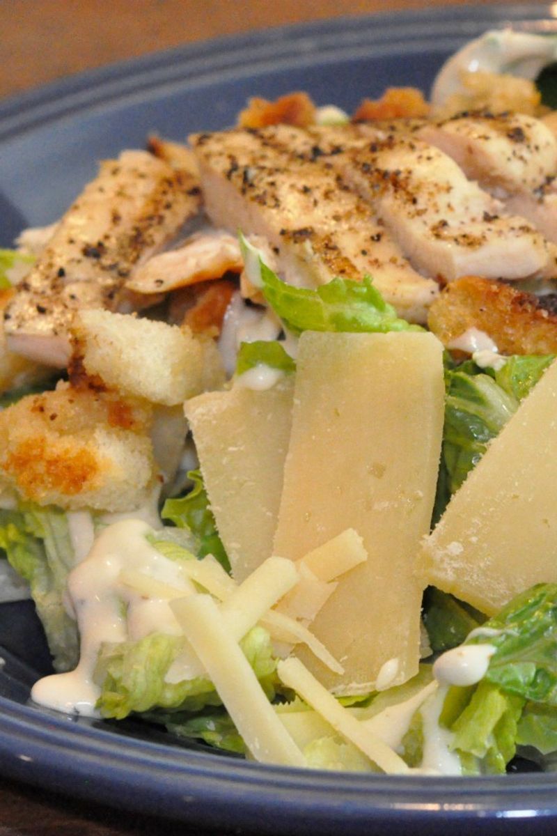 Grilled Chicken Caesar Salad