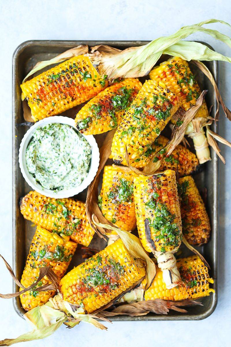 Garlic Butter Corn On The Cob