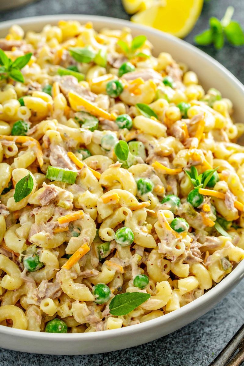 Creamy Tuna Pasta Salad