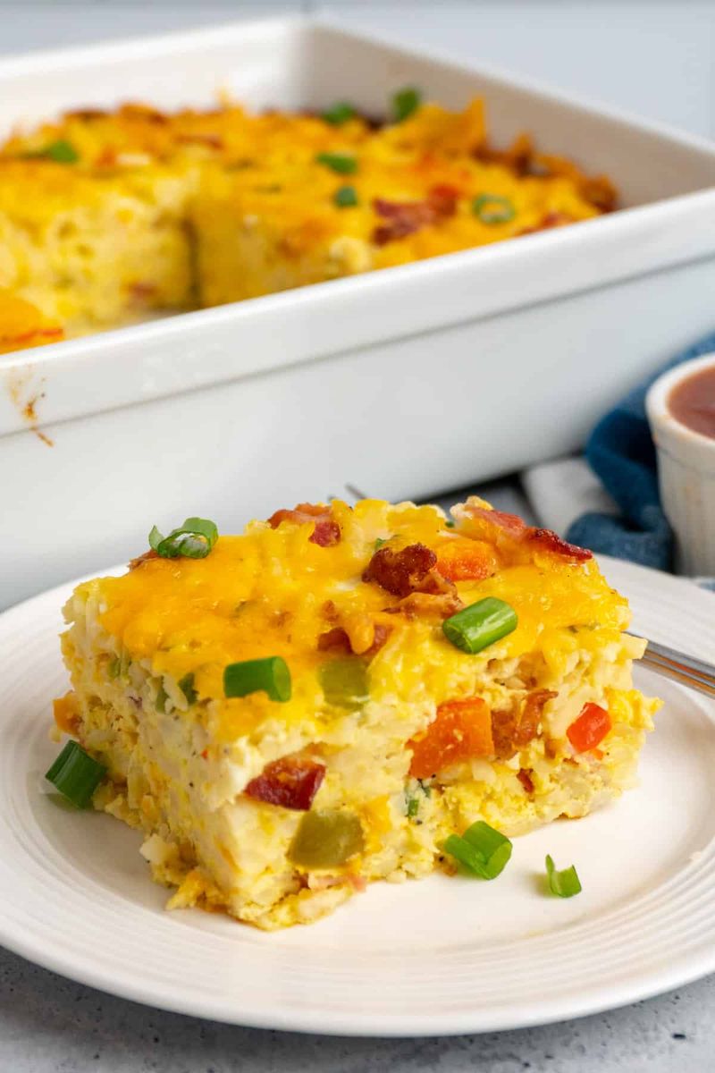 Hearty Breakfast Hashbrown Casserole