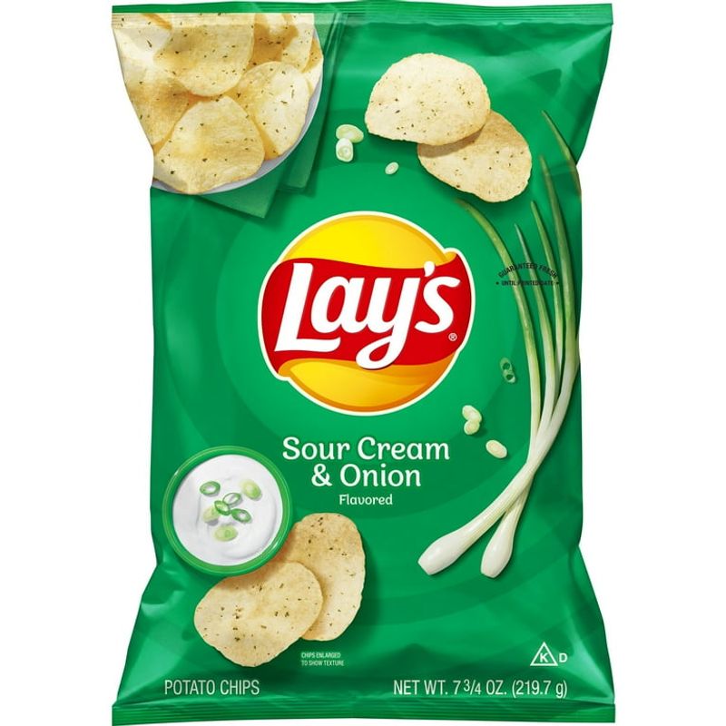 Sour Cream & Onion: Tangy Delight