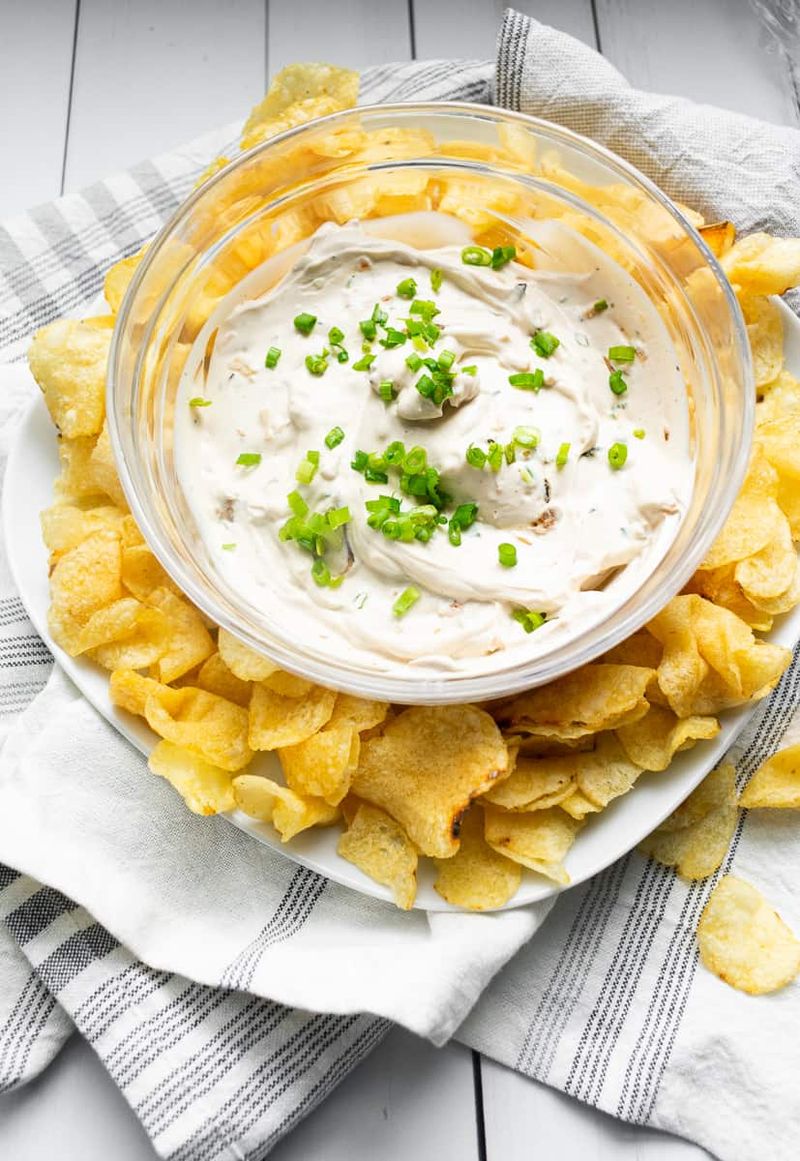 Onion Dip Made With Soup Mix