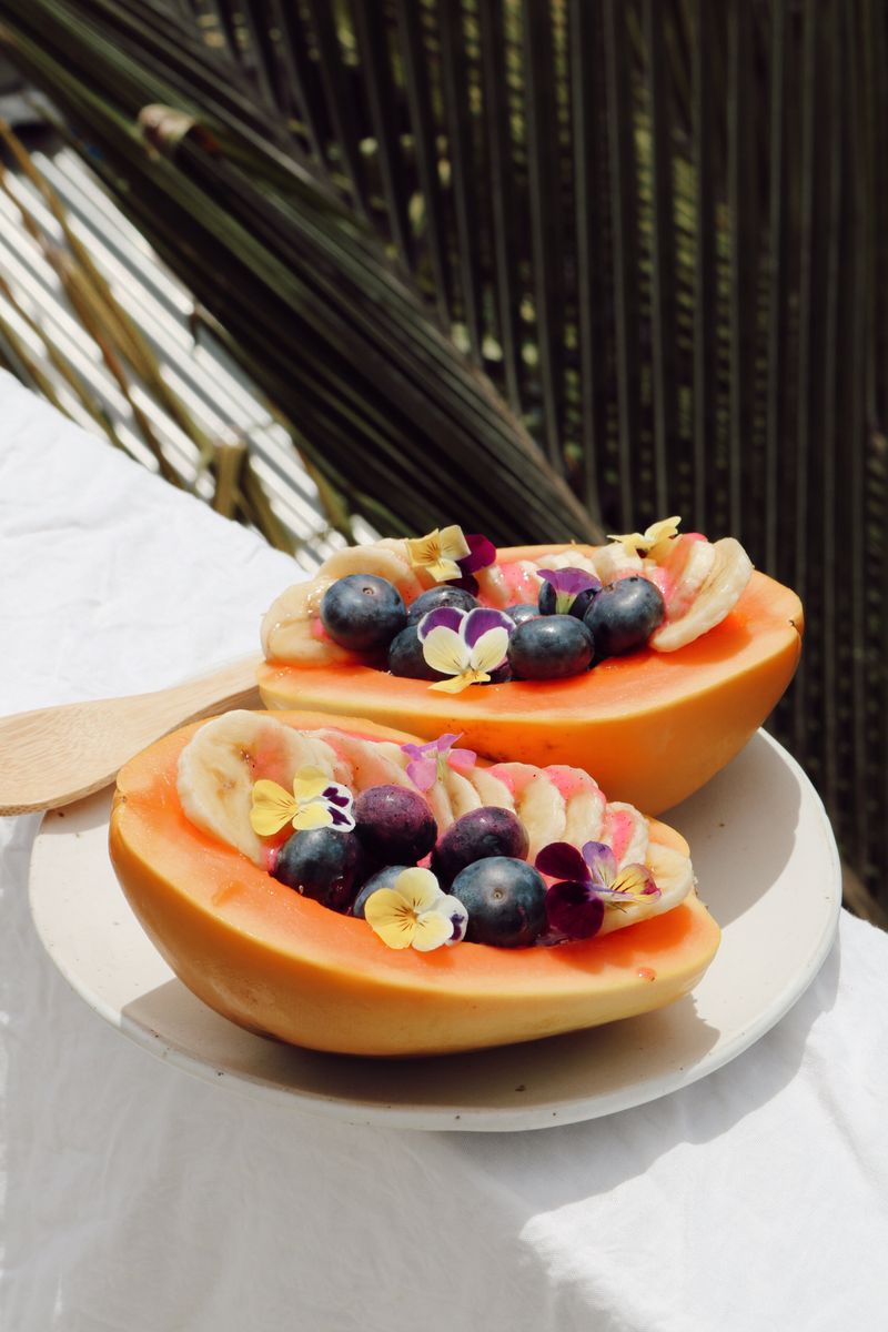 Papaya Breakfast Boats