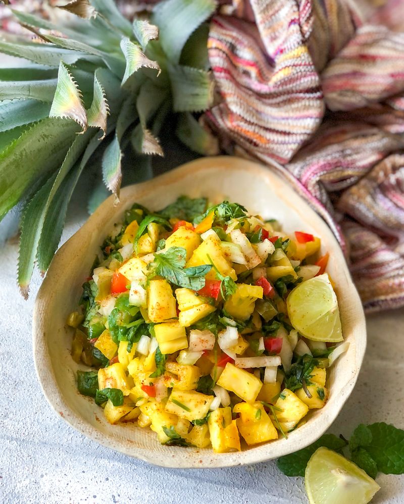 Spicy Pineapple Salsa