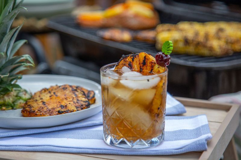 Grilled Pineapple Old Fashioned