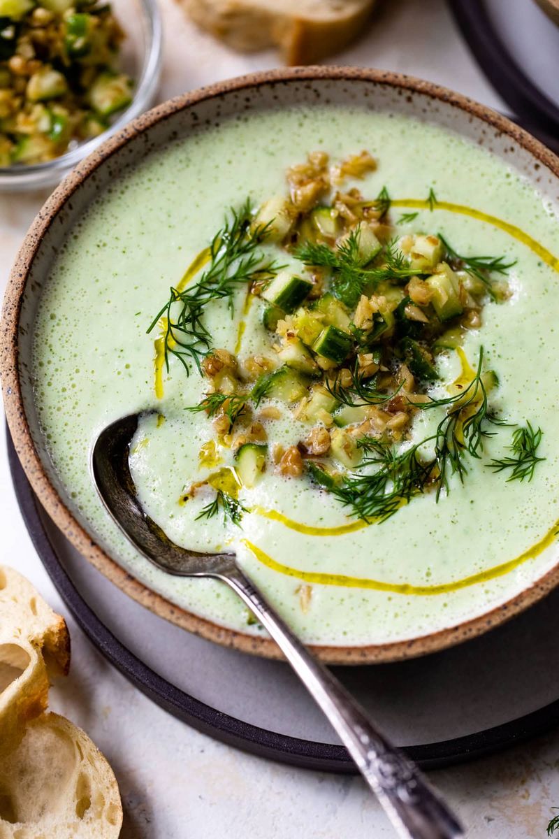 Cucumber Yogurt Soup