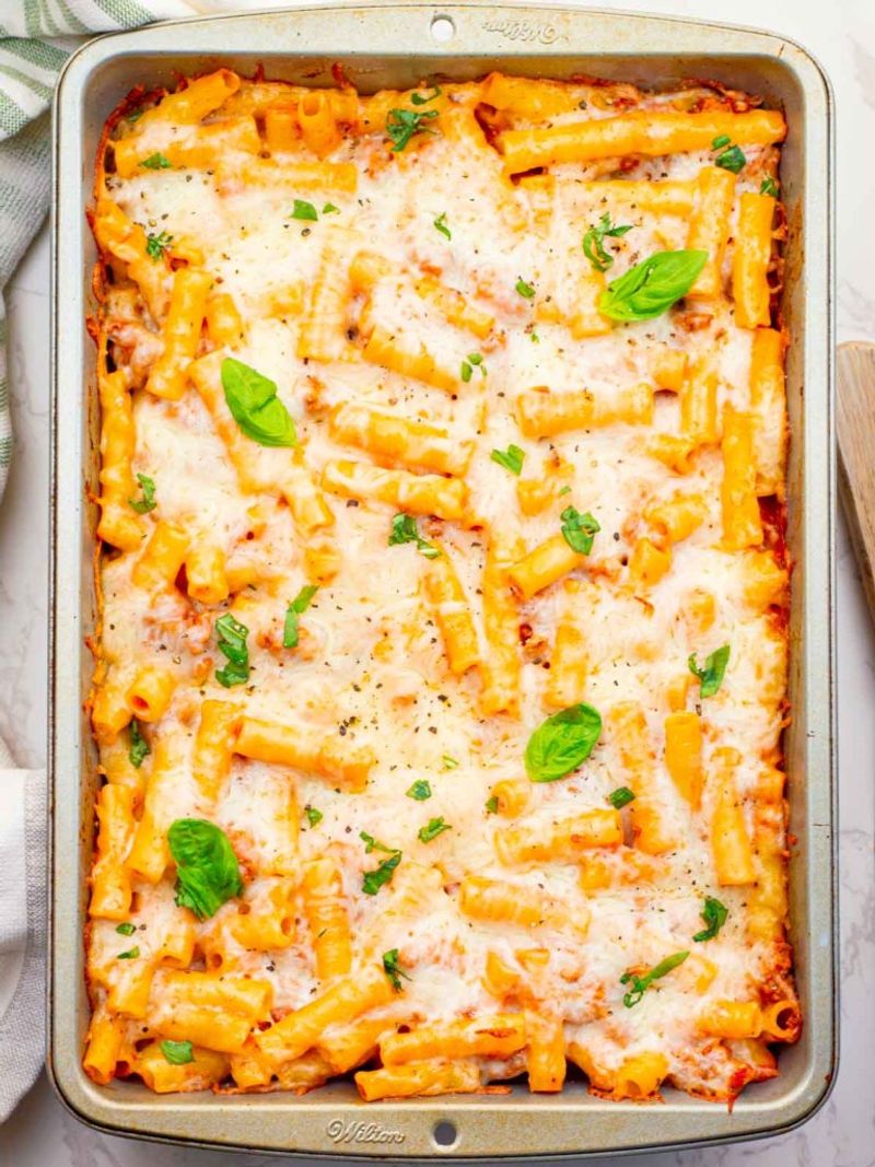 Baked Ziti In Foil Trays
