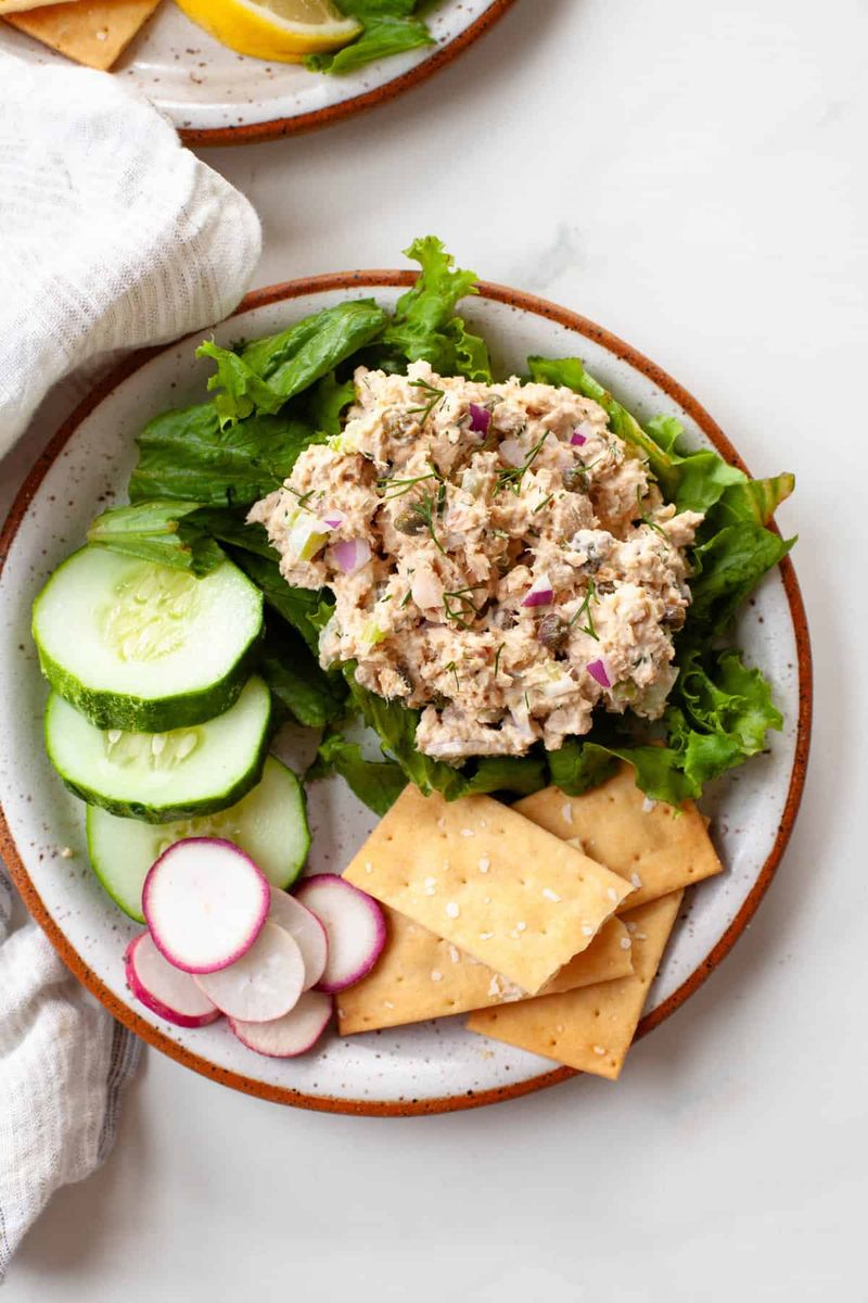 Canned Salmon Salad