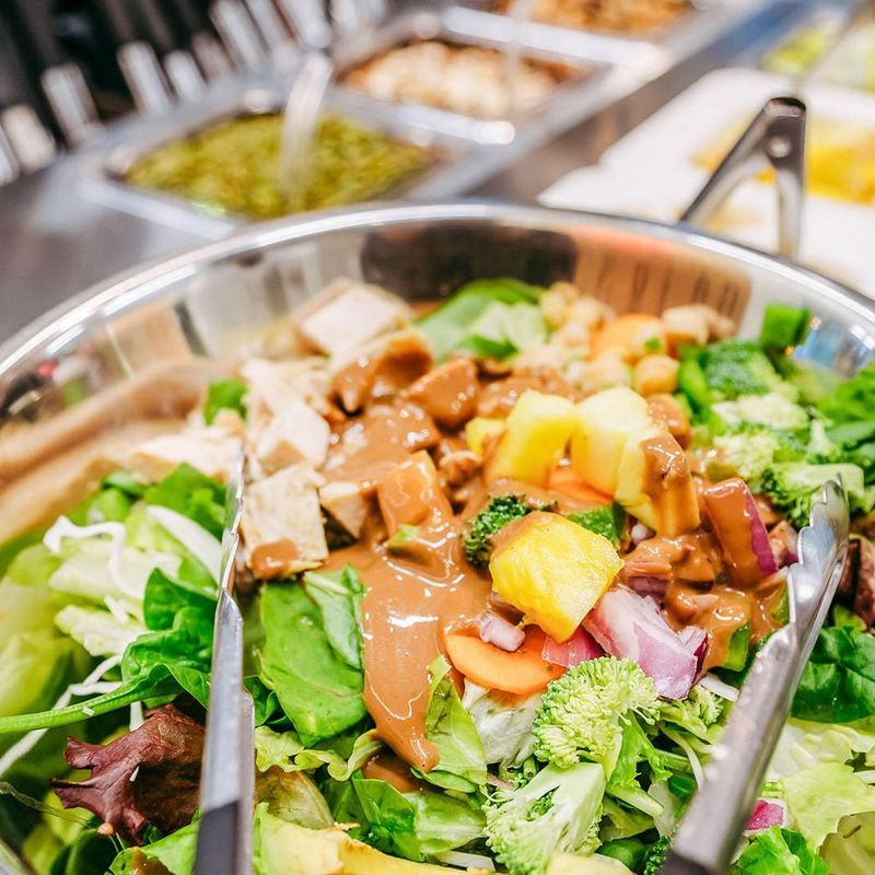 Wilted Salad Bar Greens
