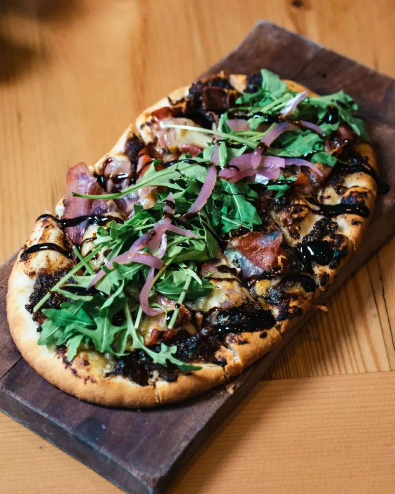 Grape And Prosciutto Flatbread