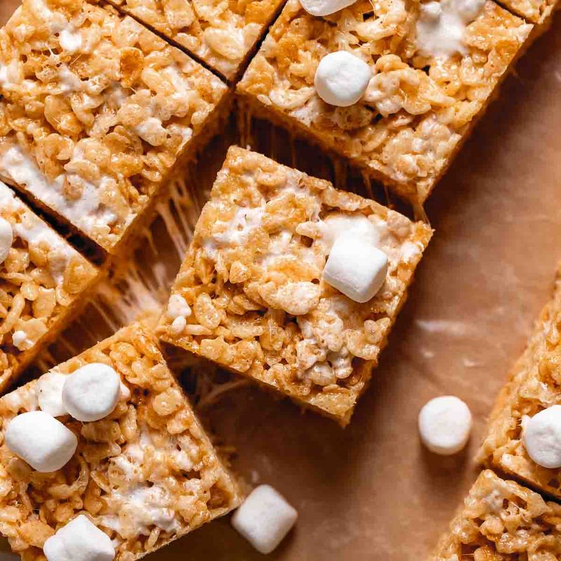 Party-Famous Salted Brown Butter Rice Krispie Treats