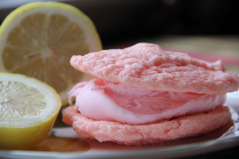 Pink Lemonade Whoopie Pies