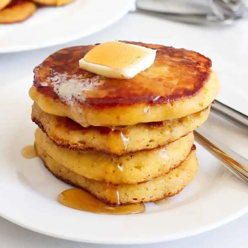 Johnnycakes: Colonial Cornmeal Pancakes