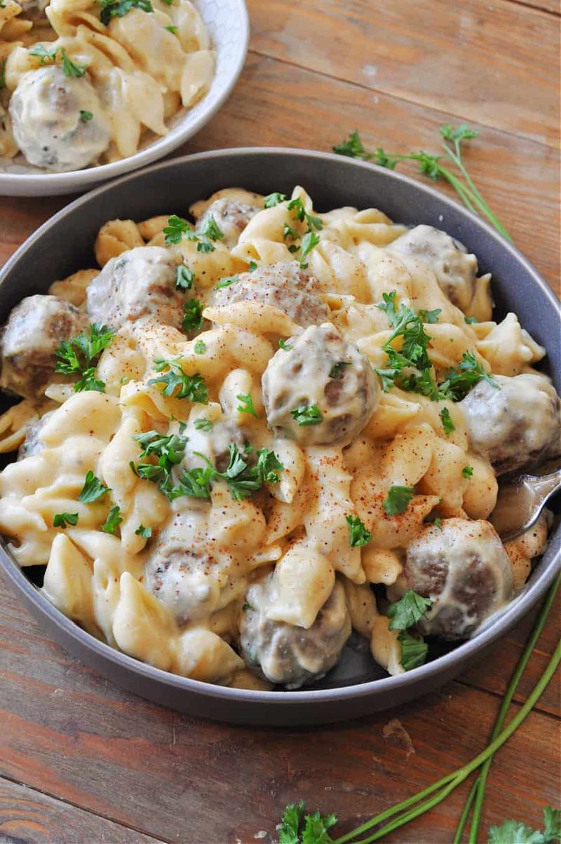 Swedish Meatball Gnocchi