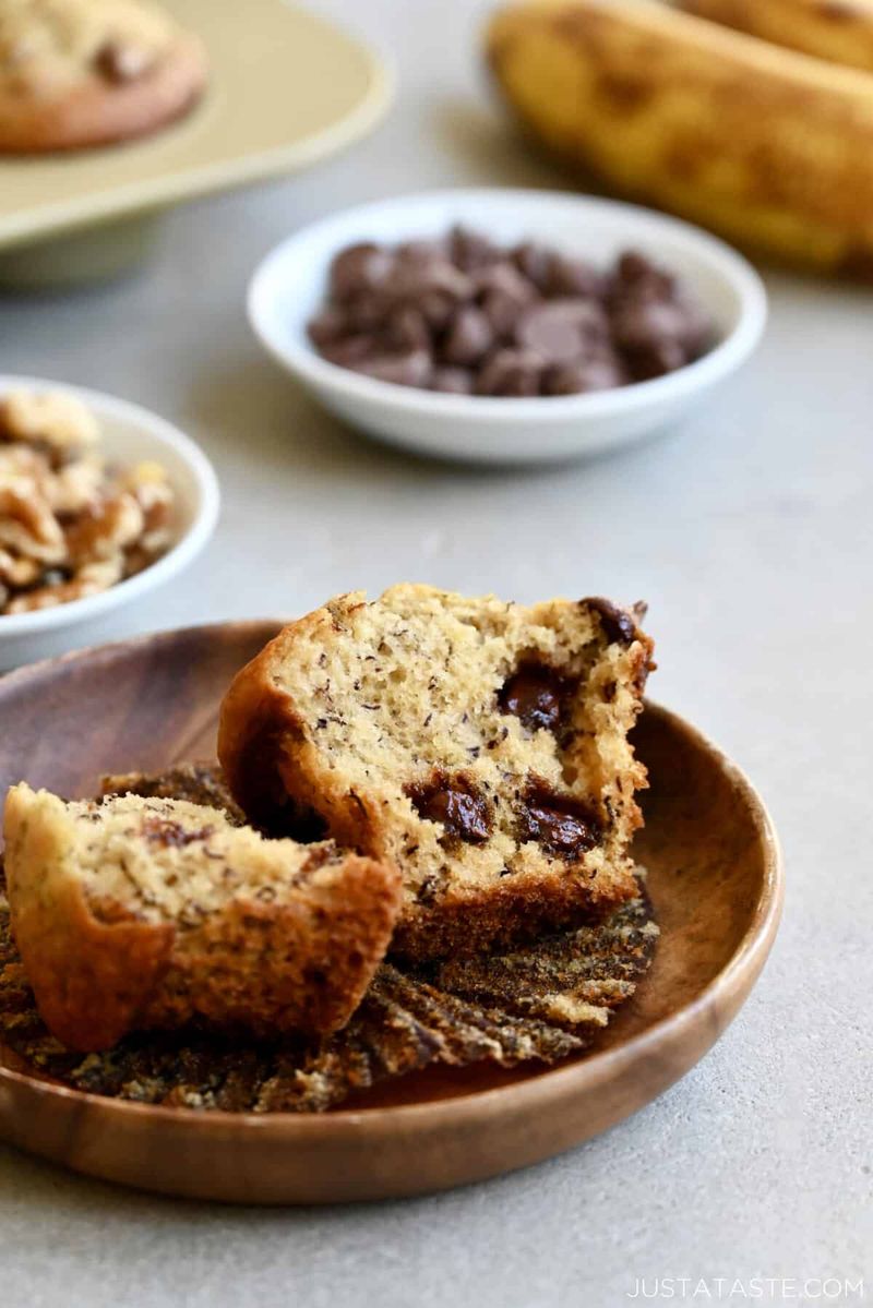 Banana Bread Yogurt Muffins