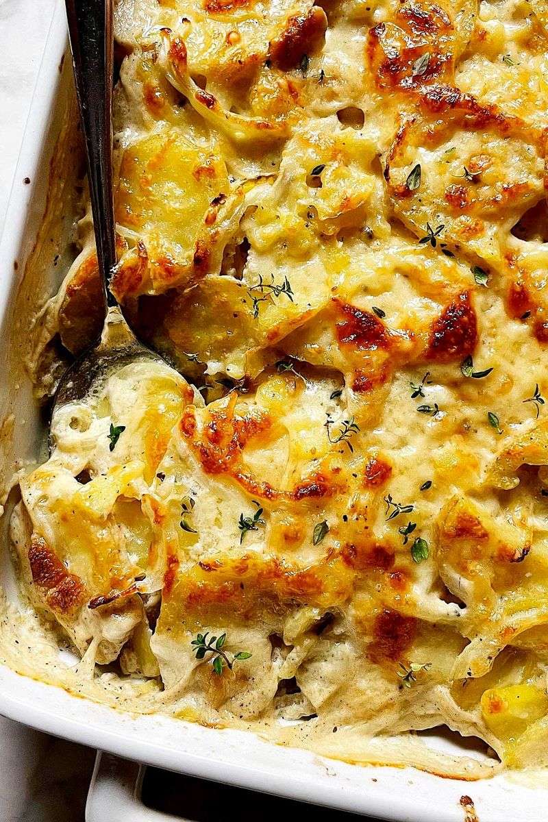 Cheesy Potato Gratin