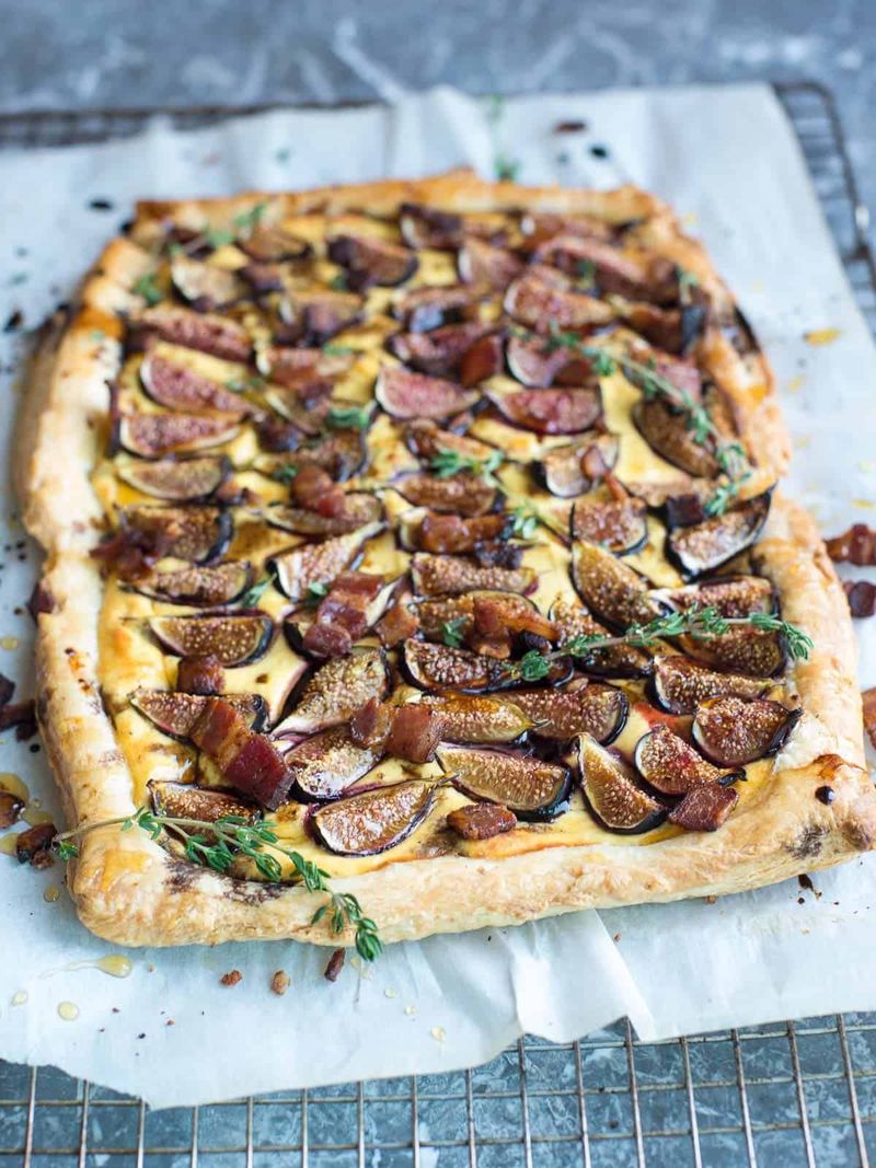 Fig and Goat Cheese Tart