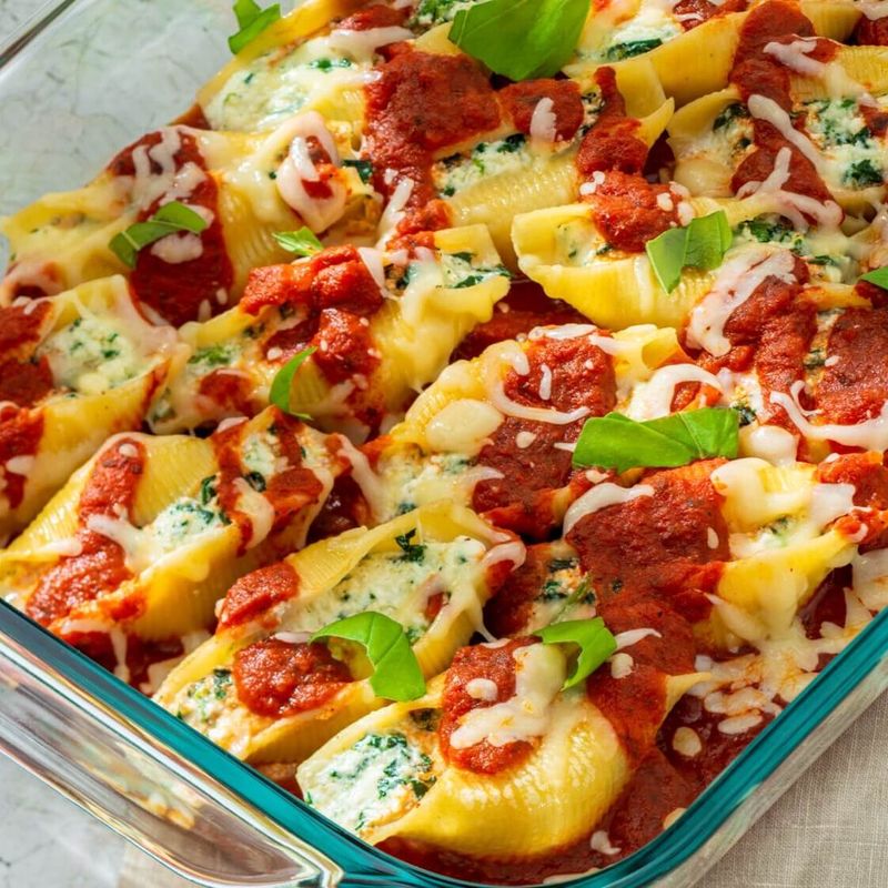 Sailor's Delight Stuffed Shells