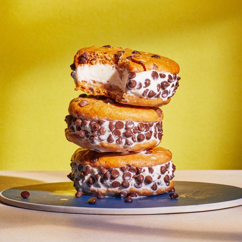 No-Churn Ice Cream Sandwiches