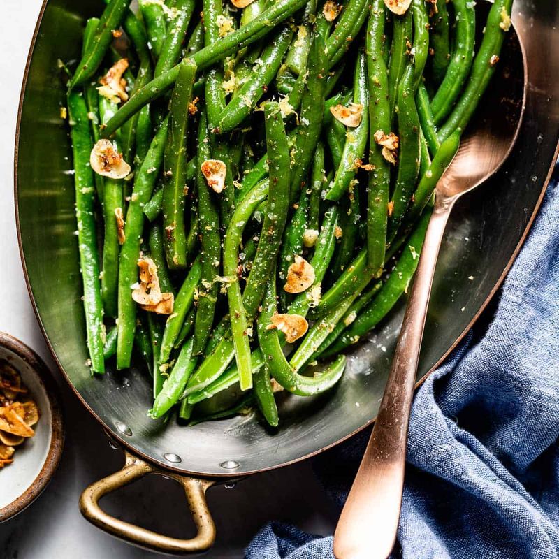 Buttery Garlic Green Beans