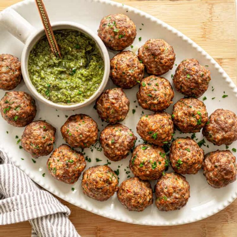 Veggie-Packed Turkey Meatballs with Whole Wheat Pasta