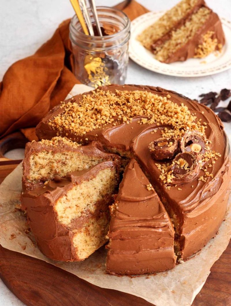Decadent Chocolate Hazelnut Torte