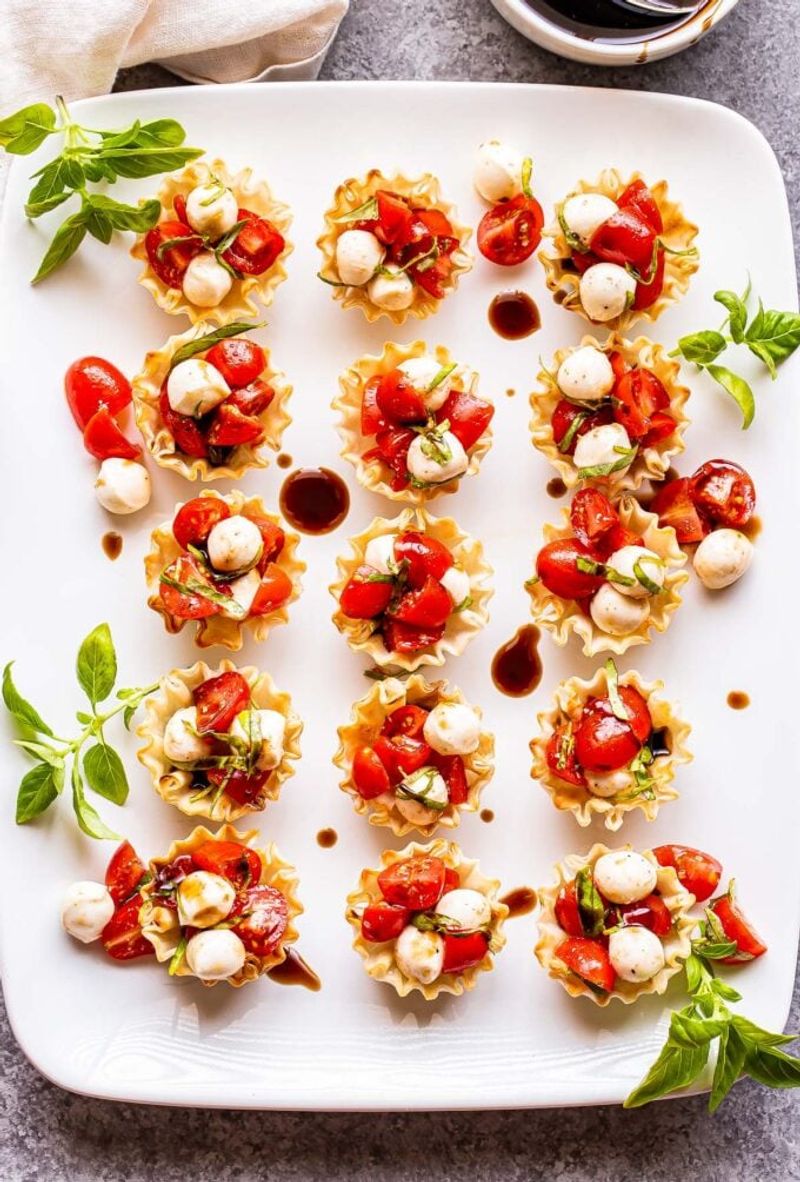Caprese Salad Cups