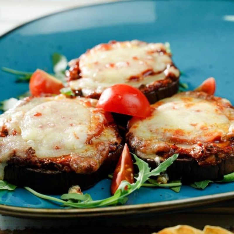 Eggplant Rounds Reimagined