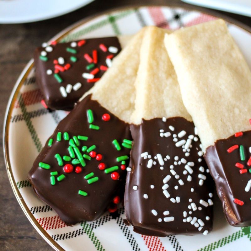 Buttery Shortbread Cookies