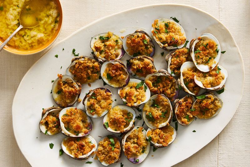 Baked Stuffed Clams