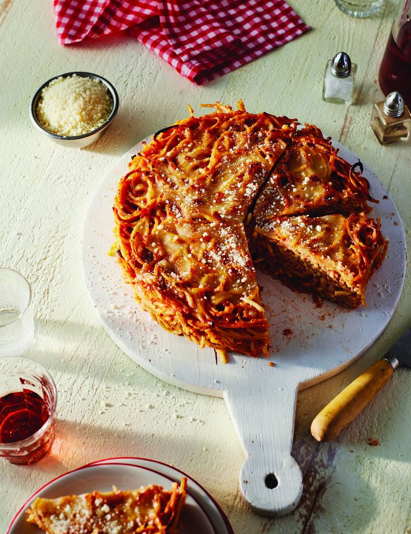 Spaghetti Bolognese Cake