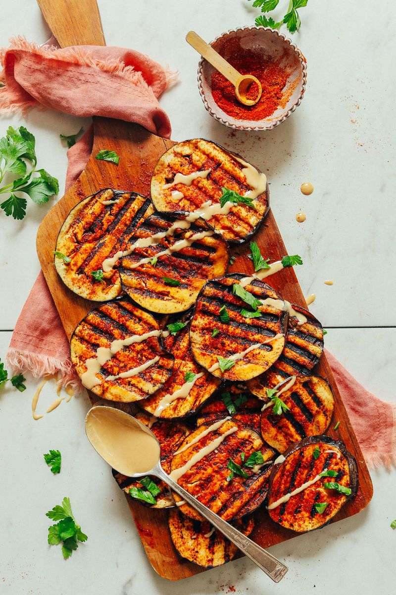 Rustic Eggplant Slices