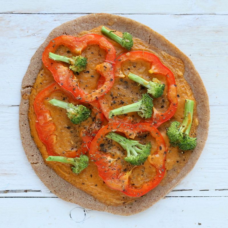 Hearty Lentil Flatbread Base