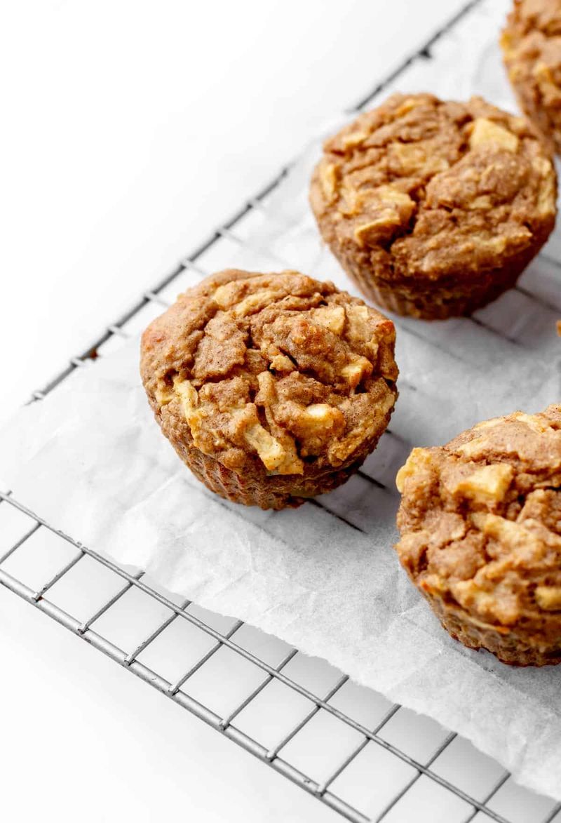Apple Cinnamon Protein Muffins