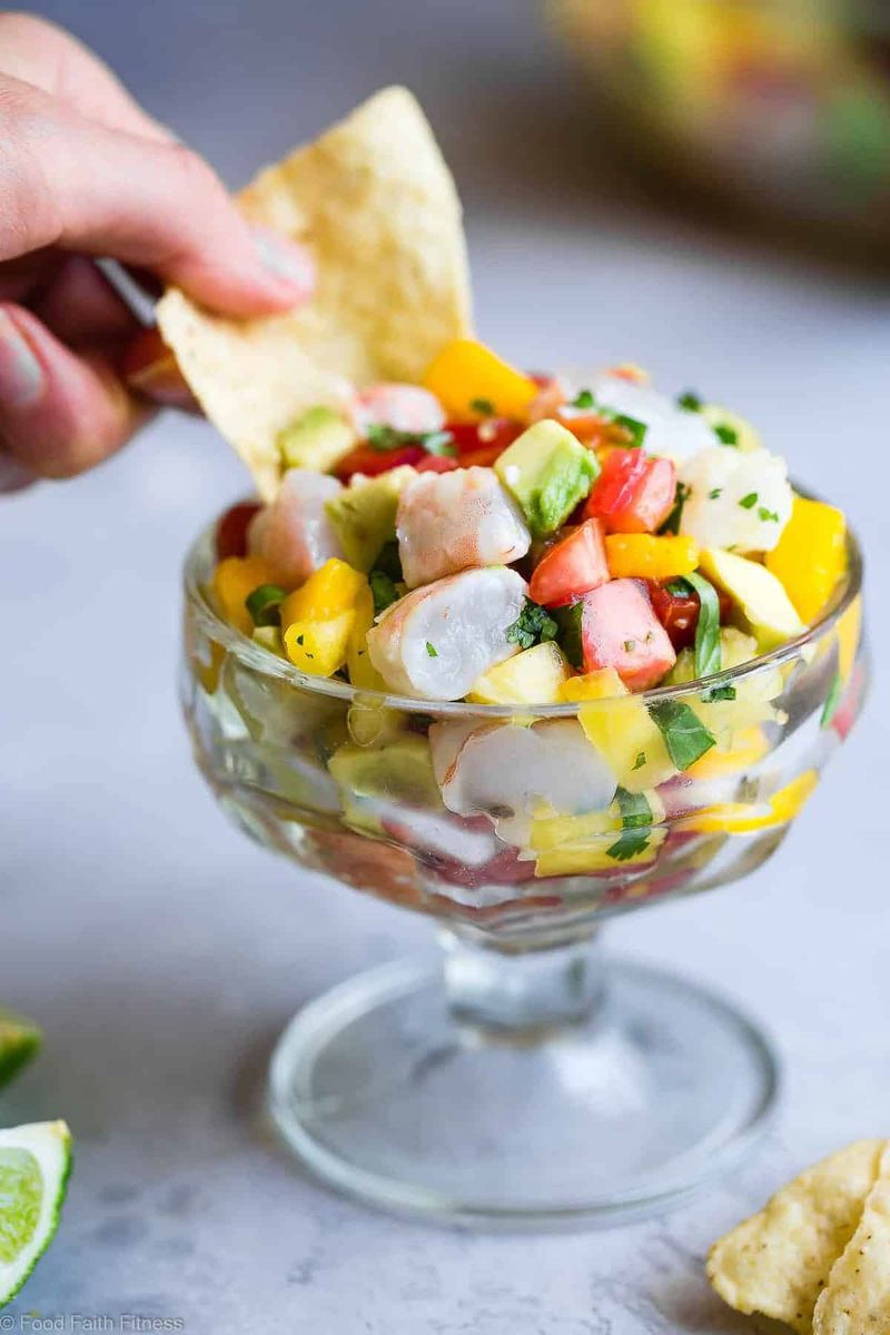 Shrimp And Mango Ceviche