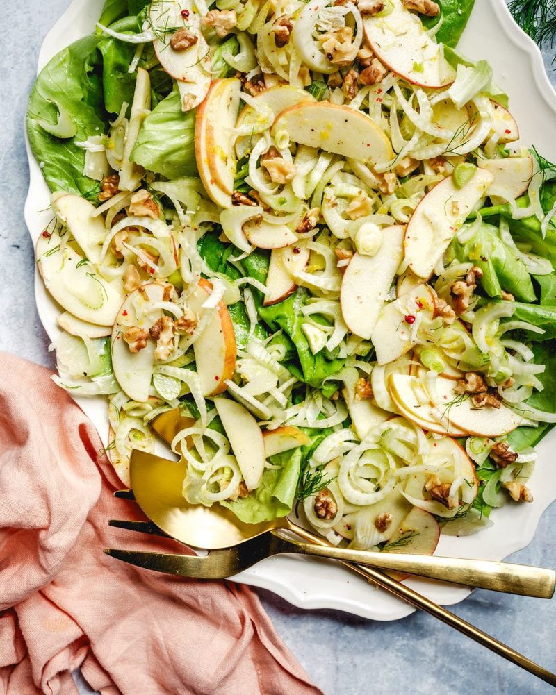 Apple Fennel Slaw