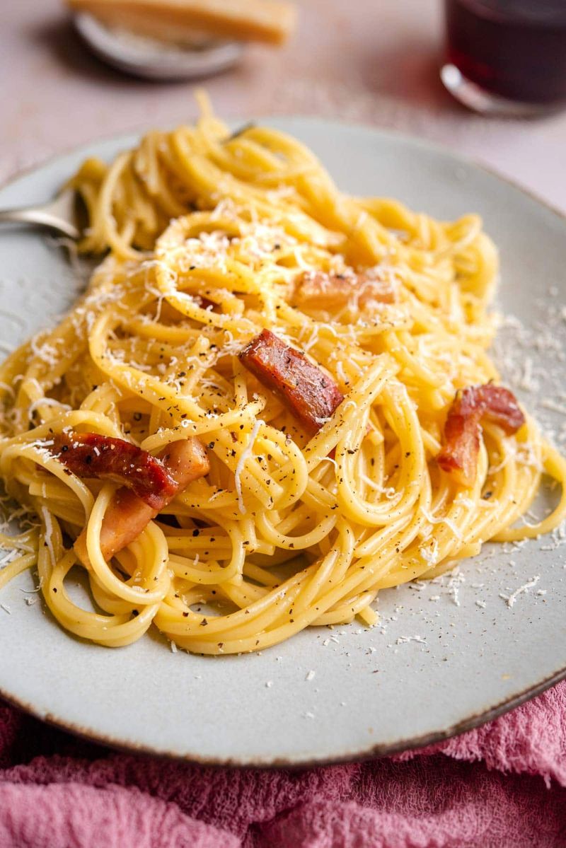 Silky Handmade Pasta Carbonara