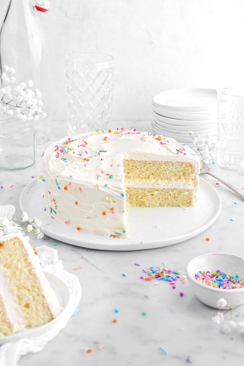 Classic Vanilla Layer Cake Recipe