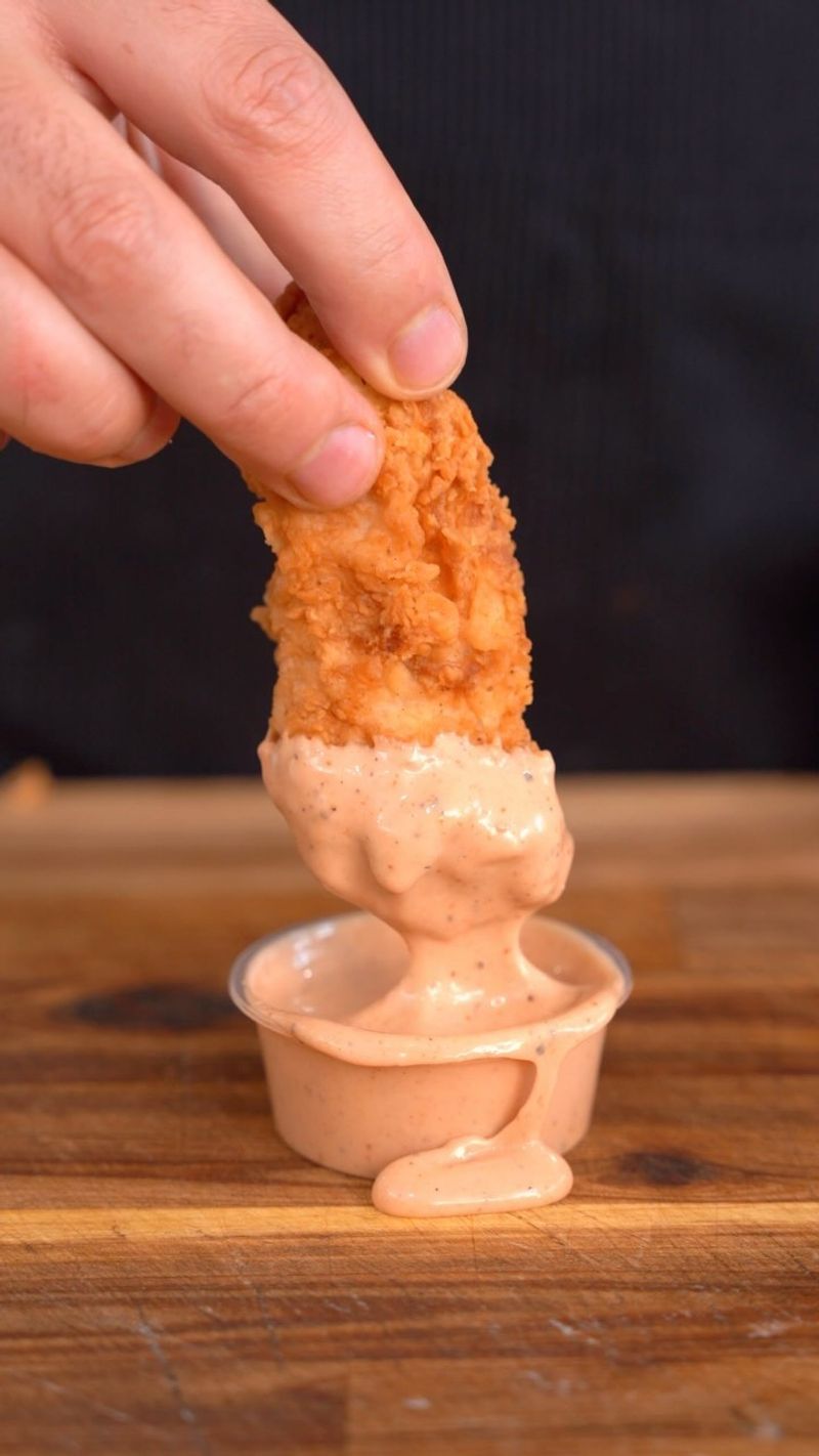 Raising Cane's Secret Sauce With Hot Sauce
