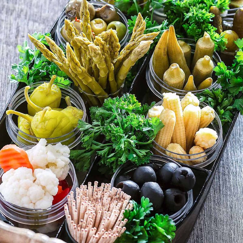 Quick Pickle Relish Tray