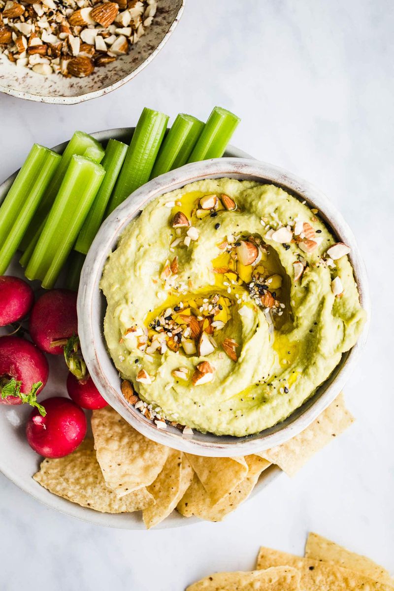 Lime Avocado Hummus