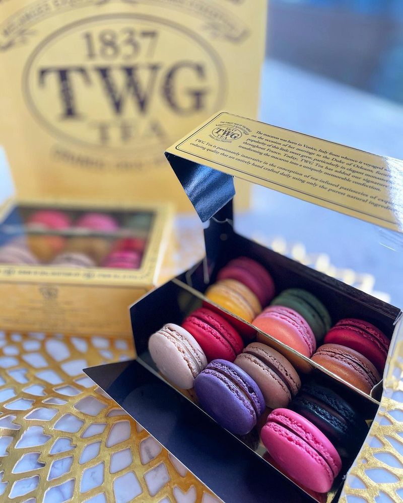 TWG Tea's Earl Grey Macaron (Singapore)